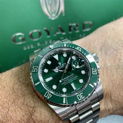 new rolex green